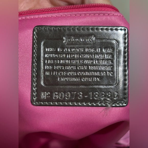 Coach Purple Poppy Tote Bag and Crossbody Bag Bundle - Picture 13 of 13